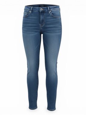 Hollister Women's Skinny Jeans in Light Blue Wash